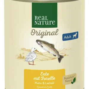 REAL NATURE Adult Ente und Forelle 800 g Markenprodukt